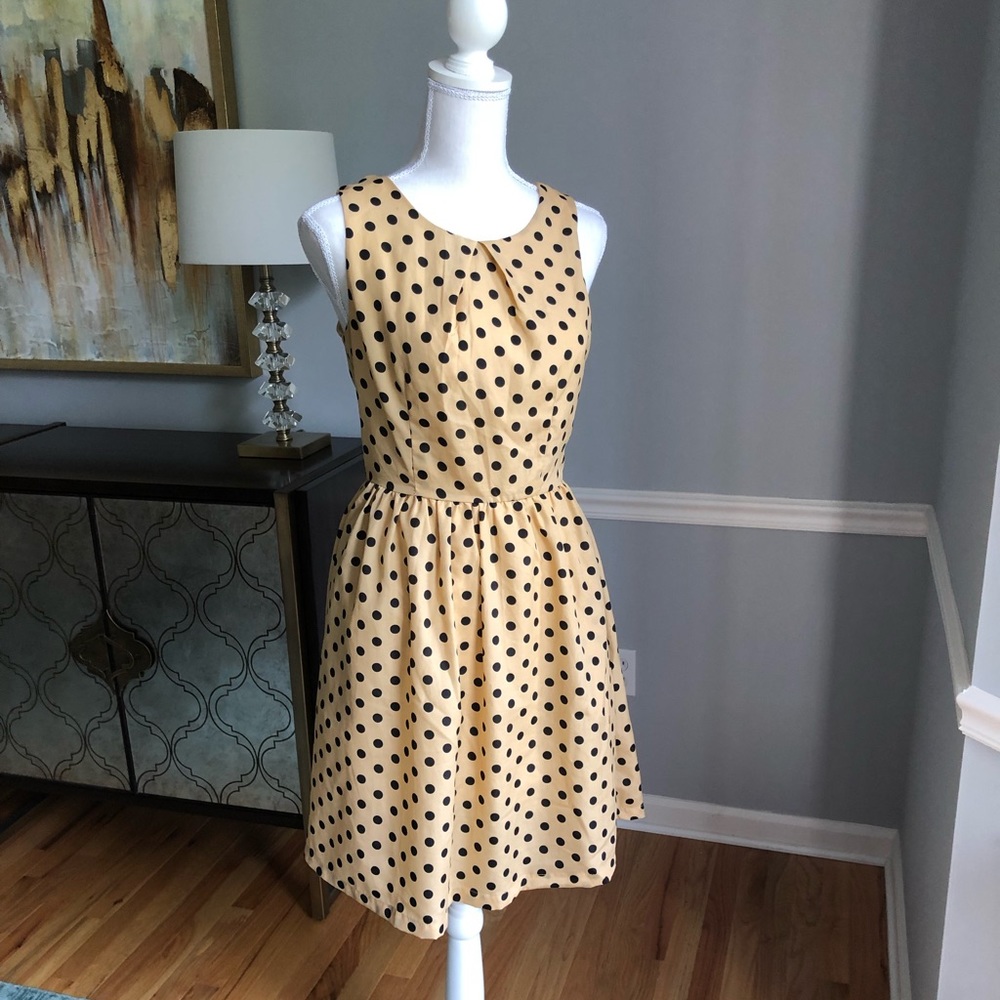 Pim + Larkin polka dot dress